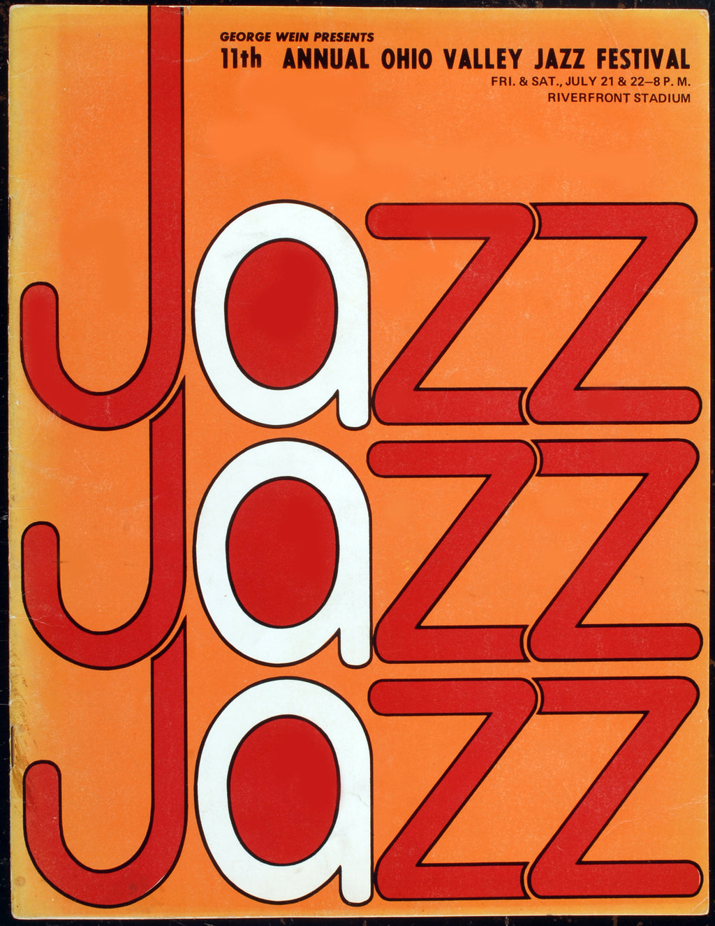 Ohio Jazz Festival Vintage Music Art Poster 0999