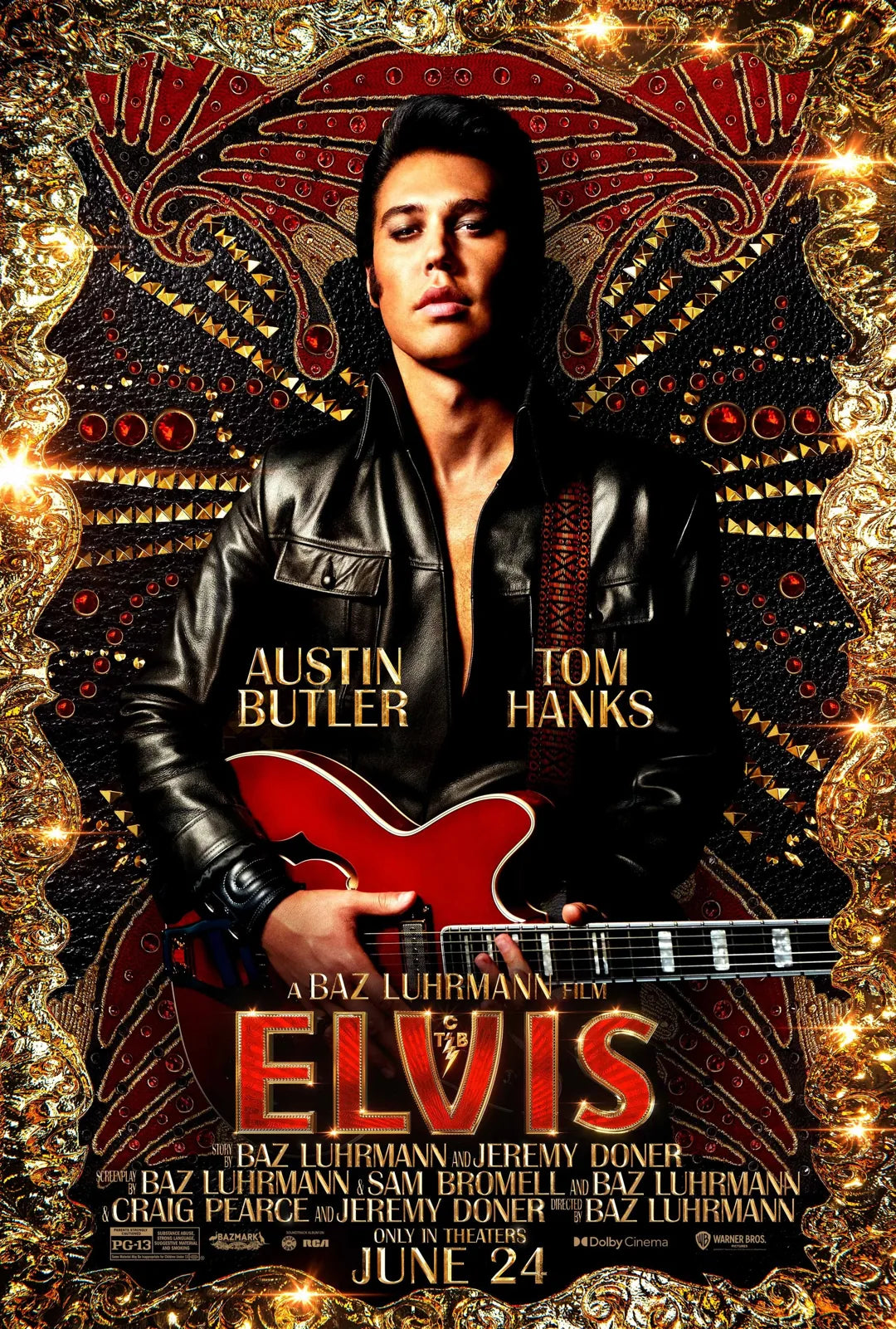 0001 Vintage Music Art Poster Elvis The Movie 2022 Austin Butler Tom Hanks