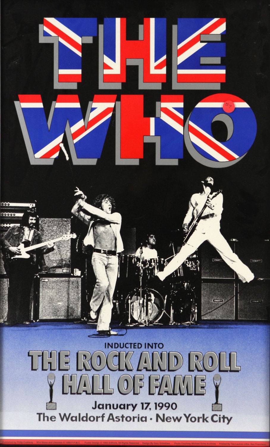 Vintage Music Art Poster - The Who    0256