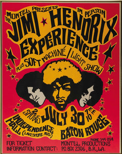 Vintage Music Art Poster Jimi Hendrix 0048