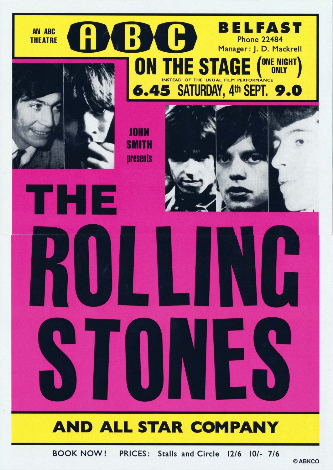 The Rolling Stones – The Vintage Music Poster Shop