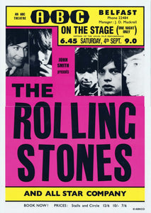 Vintage Music Art Poster - The Rolling Stones - 0351