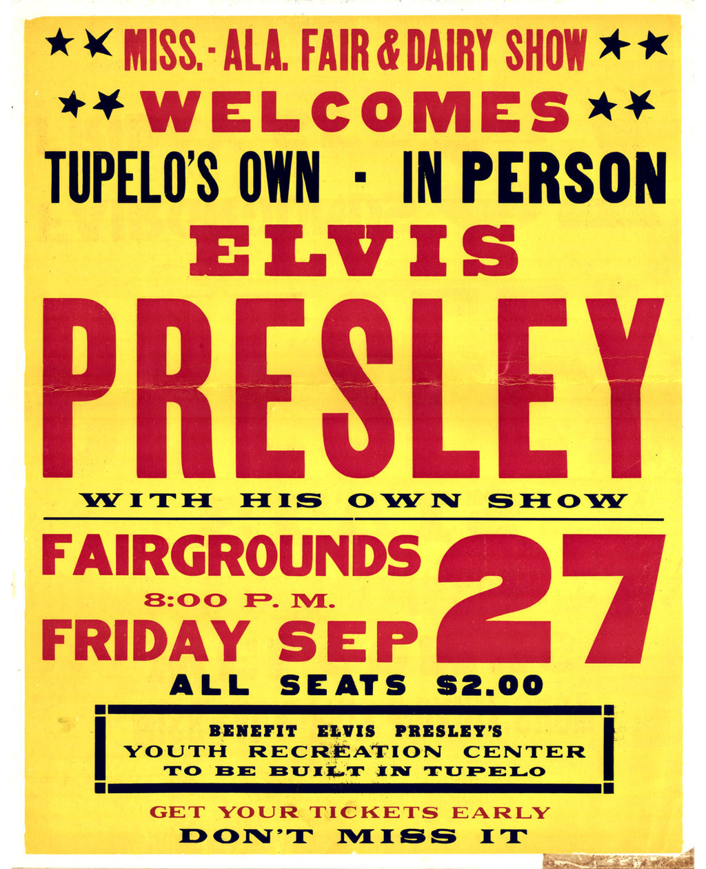Vintage Music Art Poster - Elvis Presley - 0259