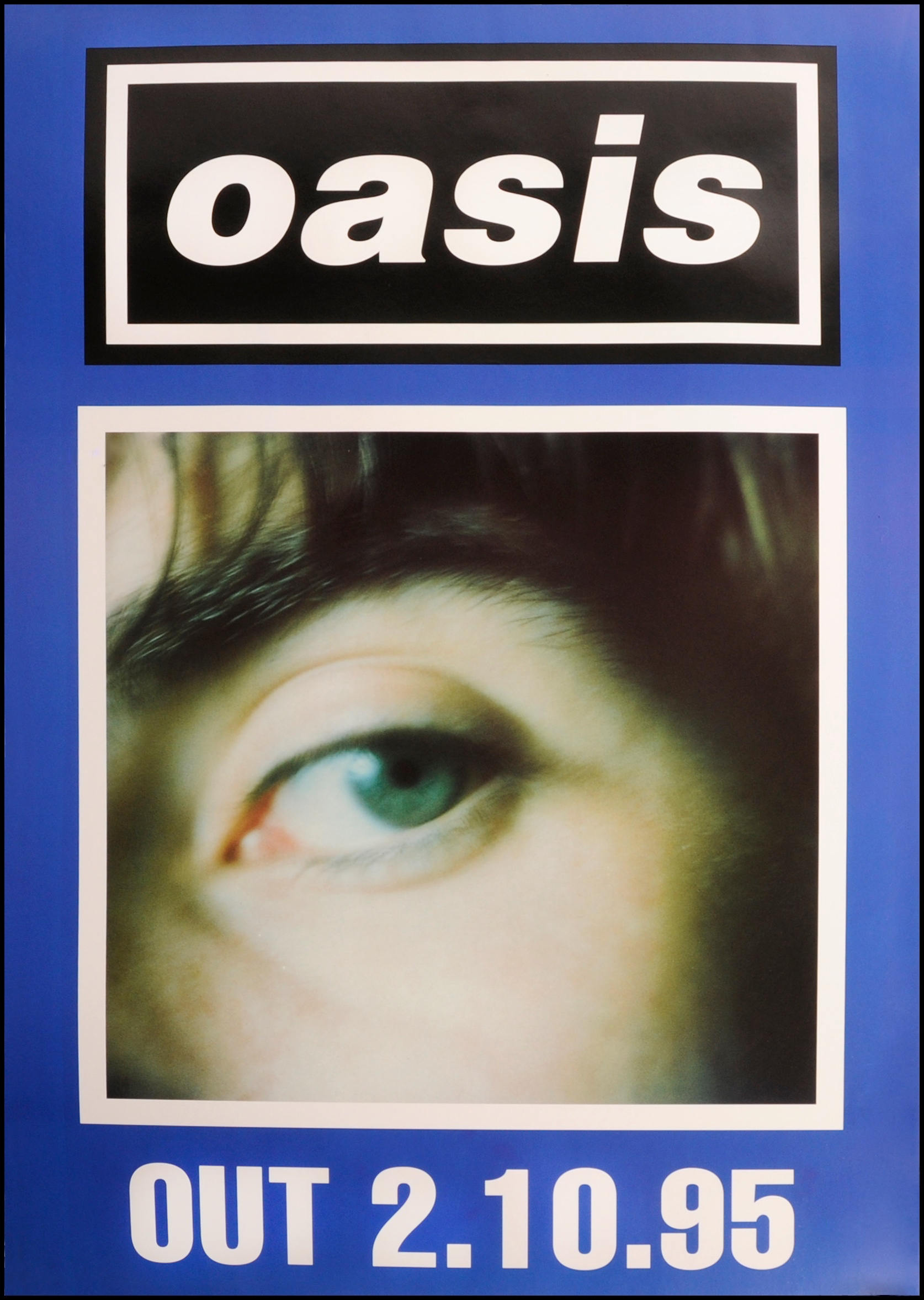 Vintage Music Art Poster - Oasis Morning Glory  - 0601