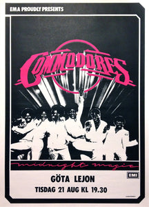 Vintage Music Art - The Commodores  0650