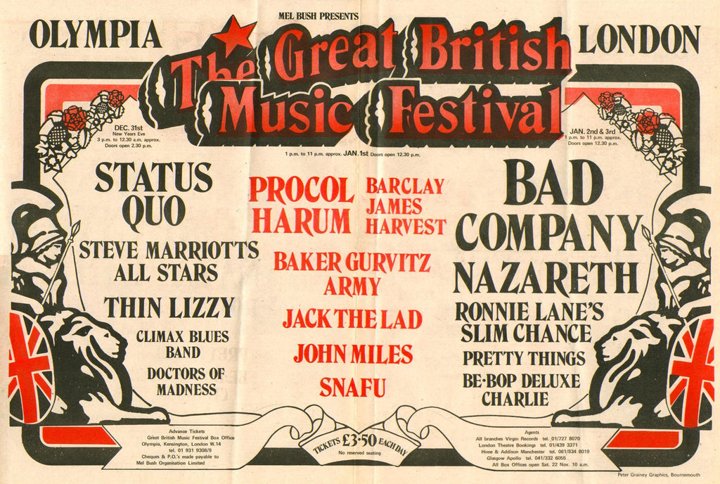 Vintage Music Art - The Great British Music Festival Olympia London  0651