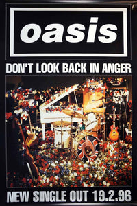Vintage Music Art  -  Oasis Don't Look Back In Anger  0668