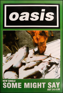 Vintage Music Art  -  Oasis Some Might Say  0669