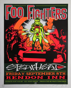 Vintage Music Art  - Foo Fighters At Rendon Inn   0687