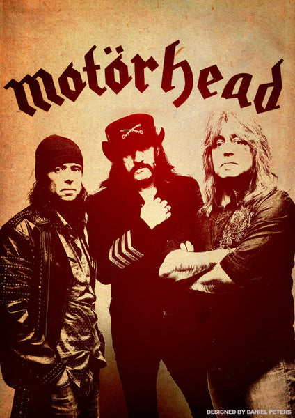 ヴィンテージ　Motörhead ポスター 2種類　1つはアルミ製￼￼￼ ヴィンテージ Motörhead ポスター 2種類 1つはアルミ製