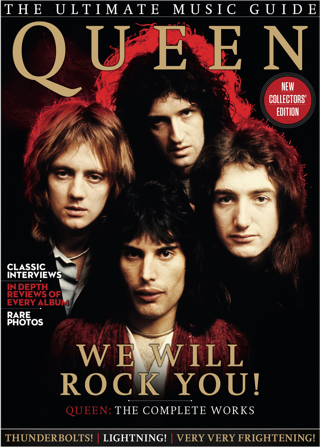 Vintage Music Art Queen - We Will Rock You 0697