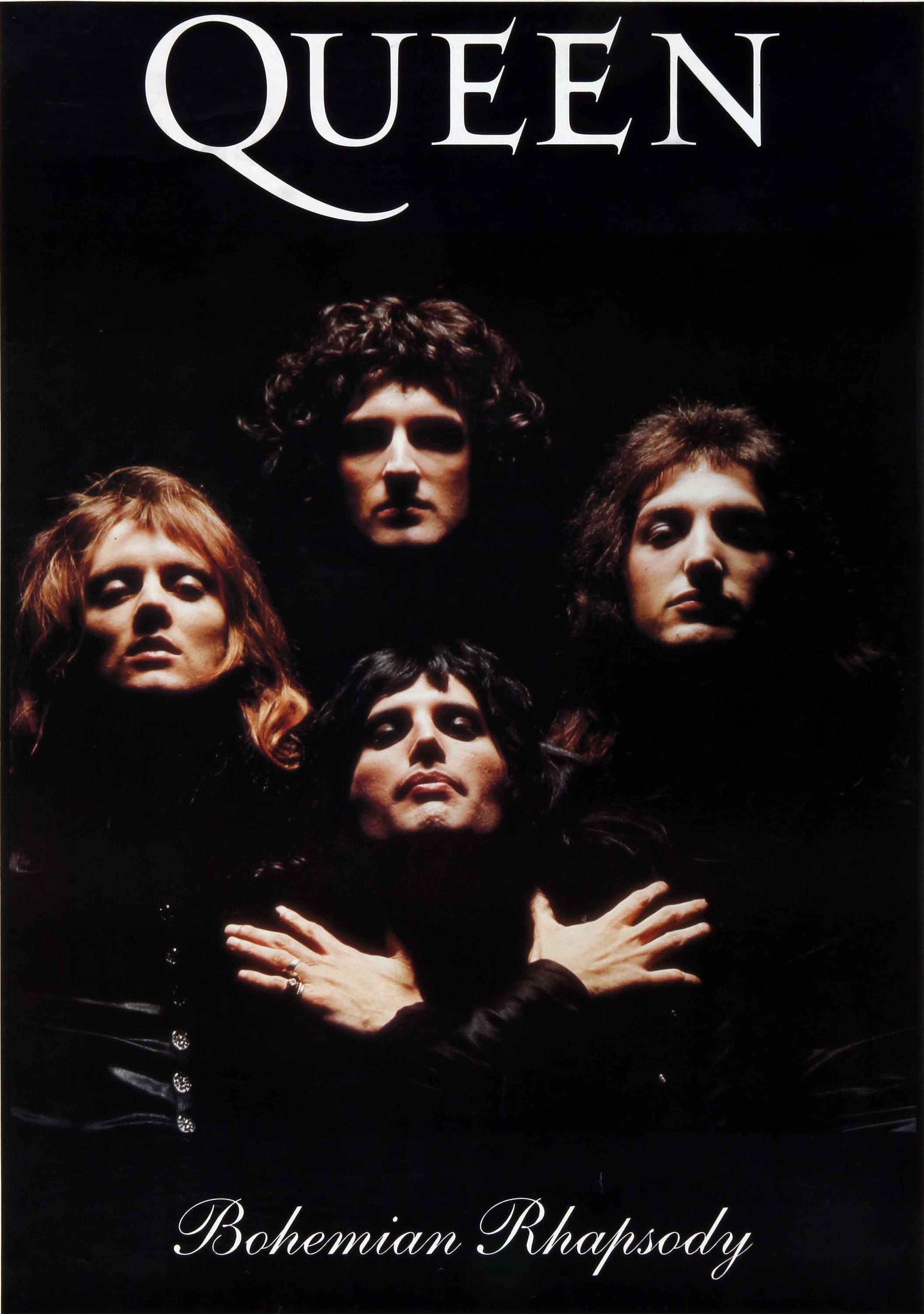 Vintage Music Art Queen - Bohemian Rhapsody 0698