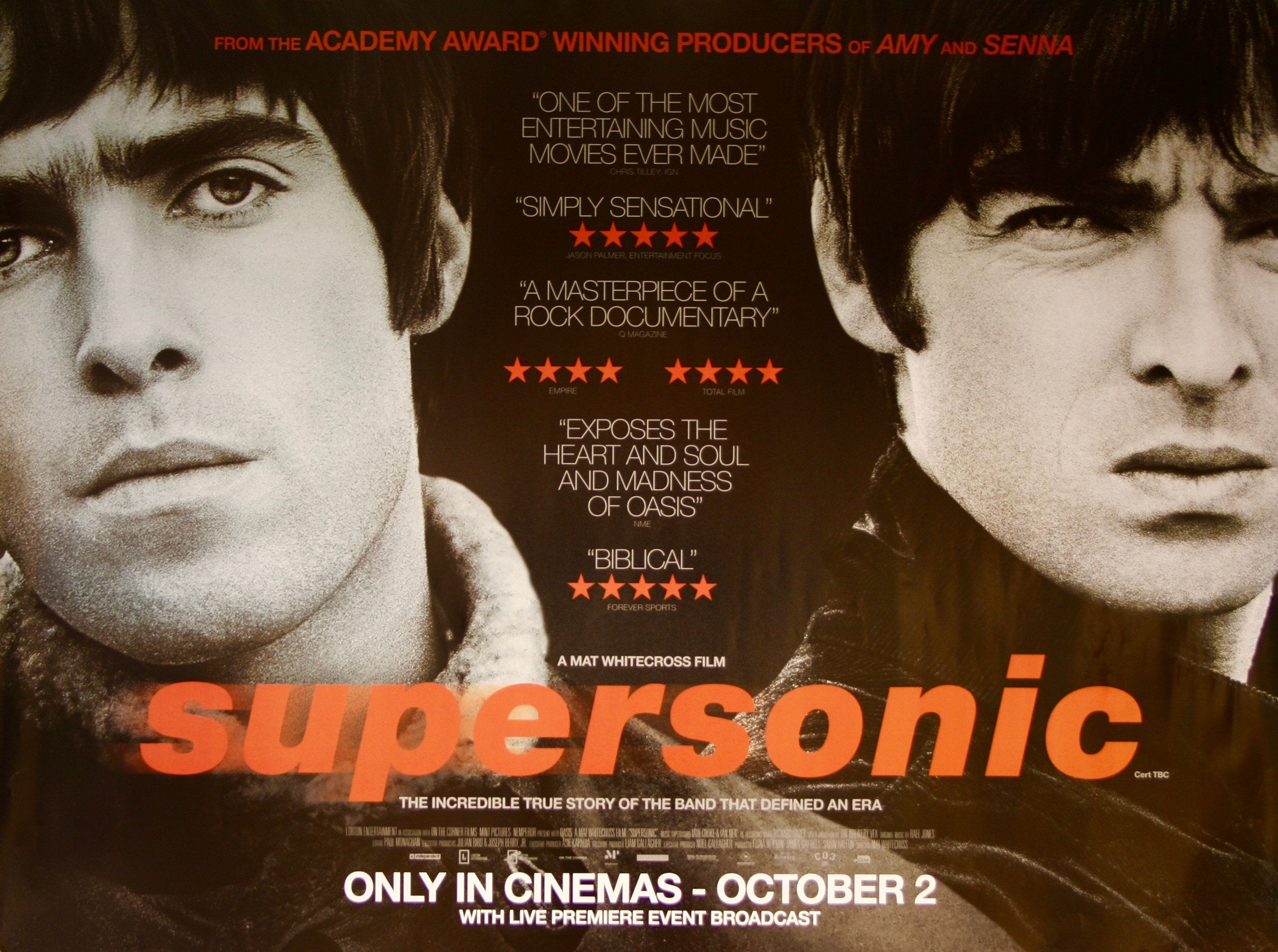 0720 Vintage Music Art  - Oasis - Supersonic