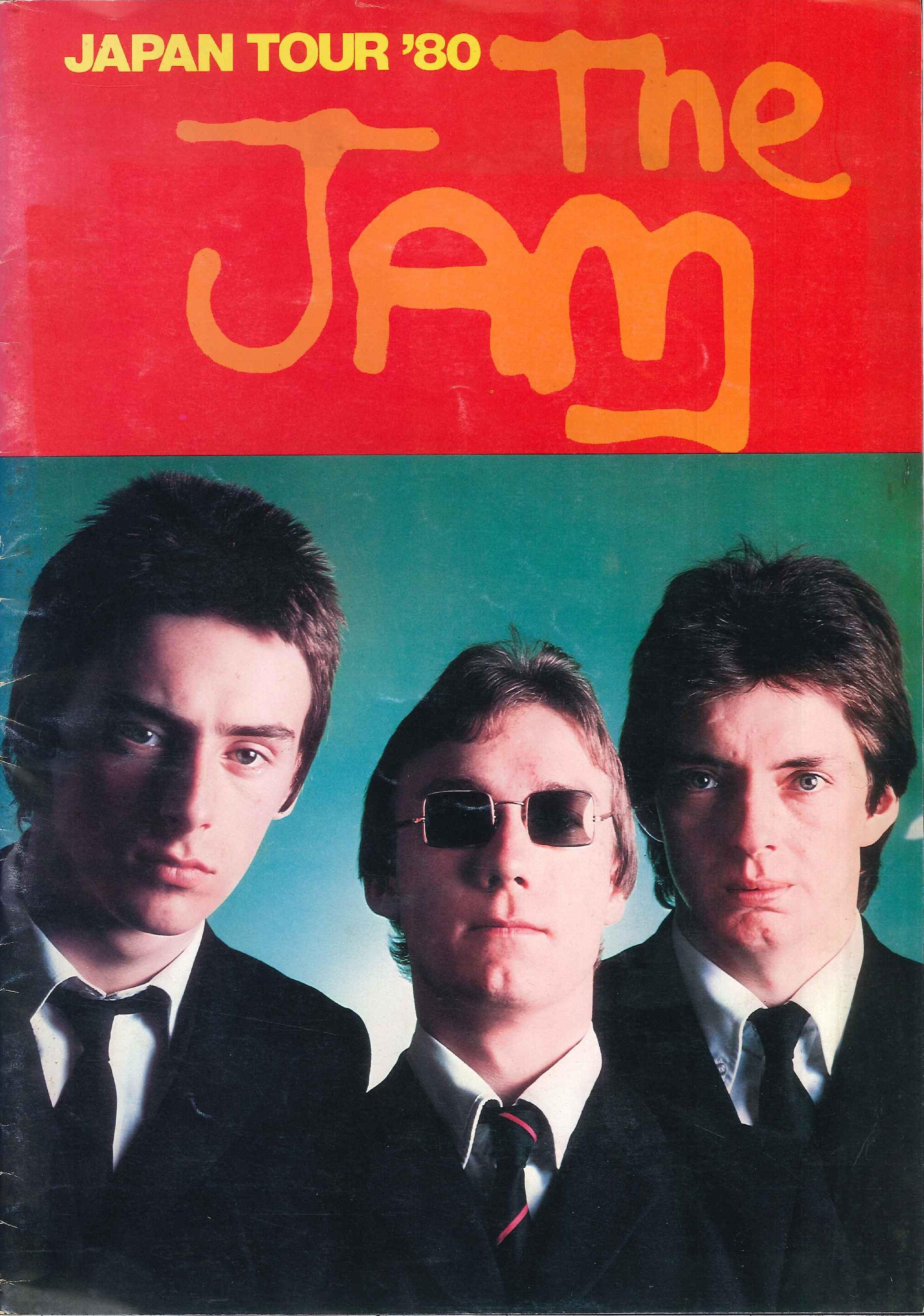 0772 Vintage Music Art Poster - The Jam Japan Tour '80