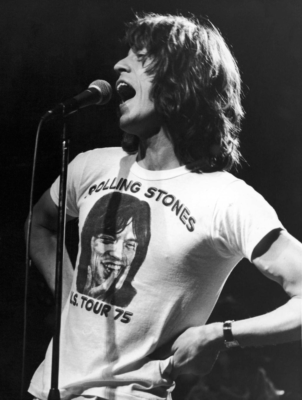 0714 Vintage Music Art  - Mick Jagger