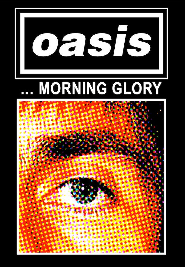 0732 Vintage Music Art Poster - Oasis Morning Glory