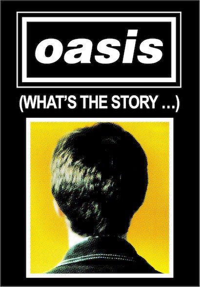 0724 Vintage Music Art Poster - Oasis Whats the Story