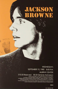 0776 Vintage Music Poster - Jackson Browne