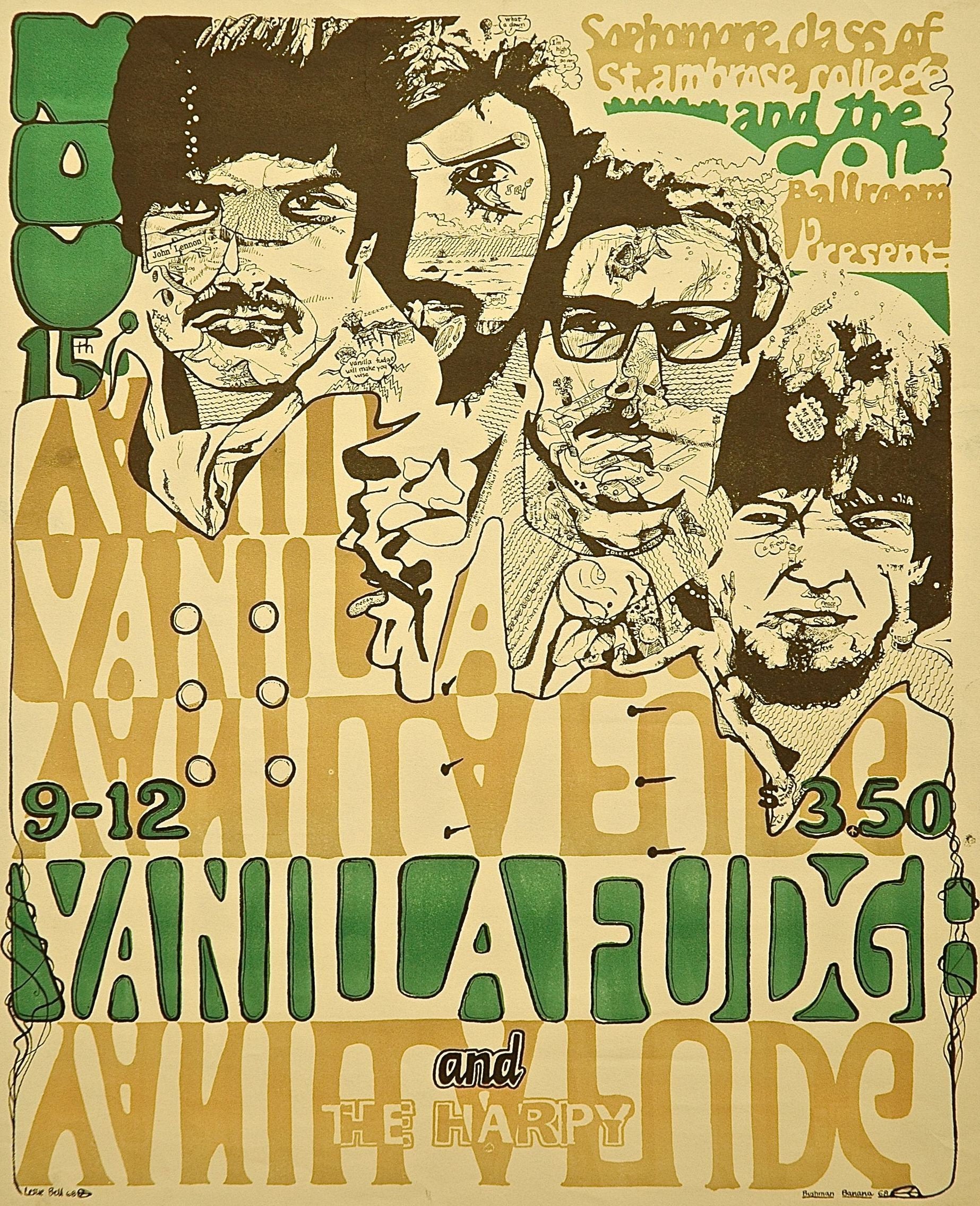 Vintage Music Art  - Vanilla Fudge  0791