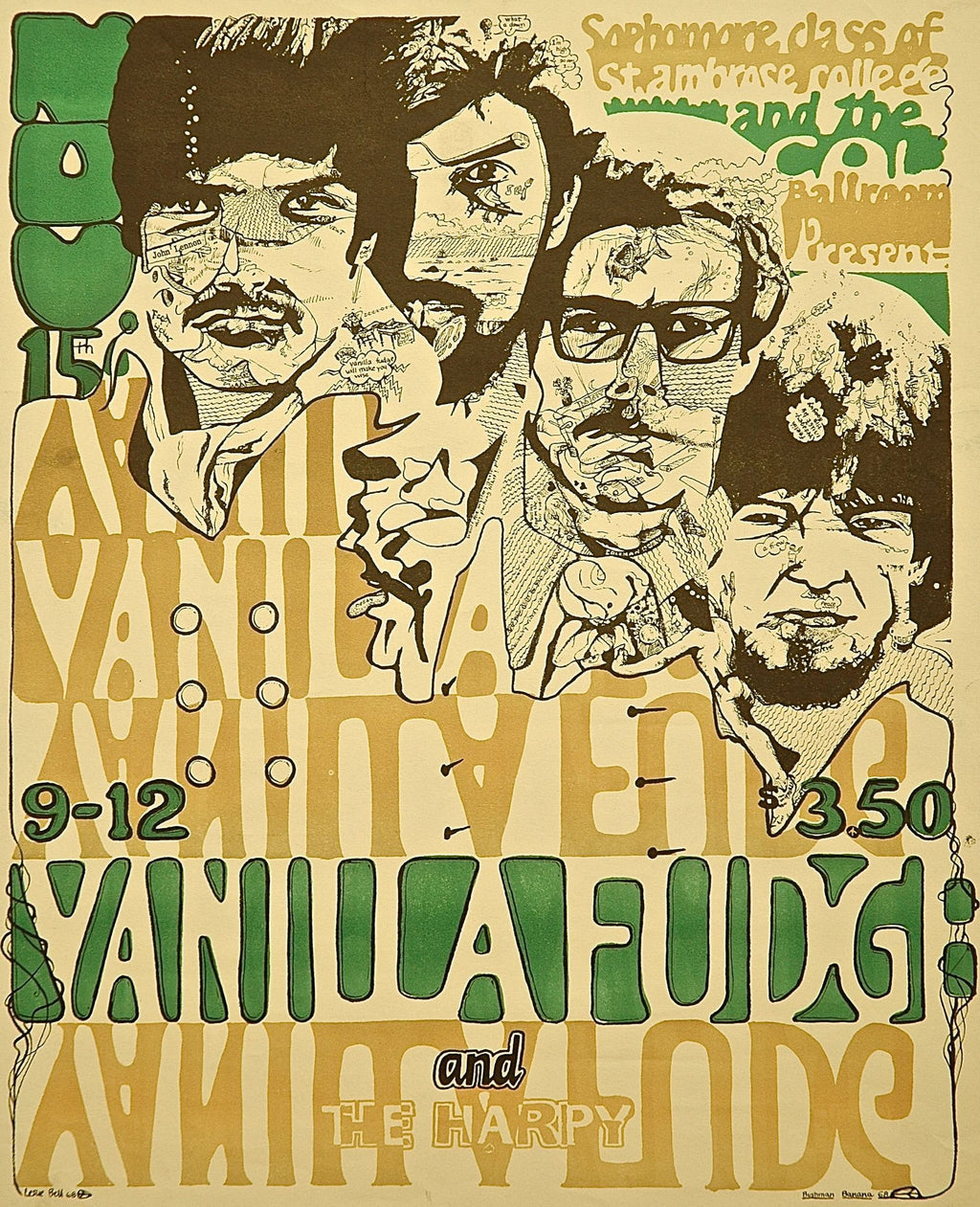 Vintage Music Art  - Vanilla Fudge  0791