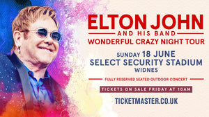 0792 Vintage Music Art Poster - Elton John Crazy Night Tour