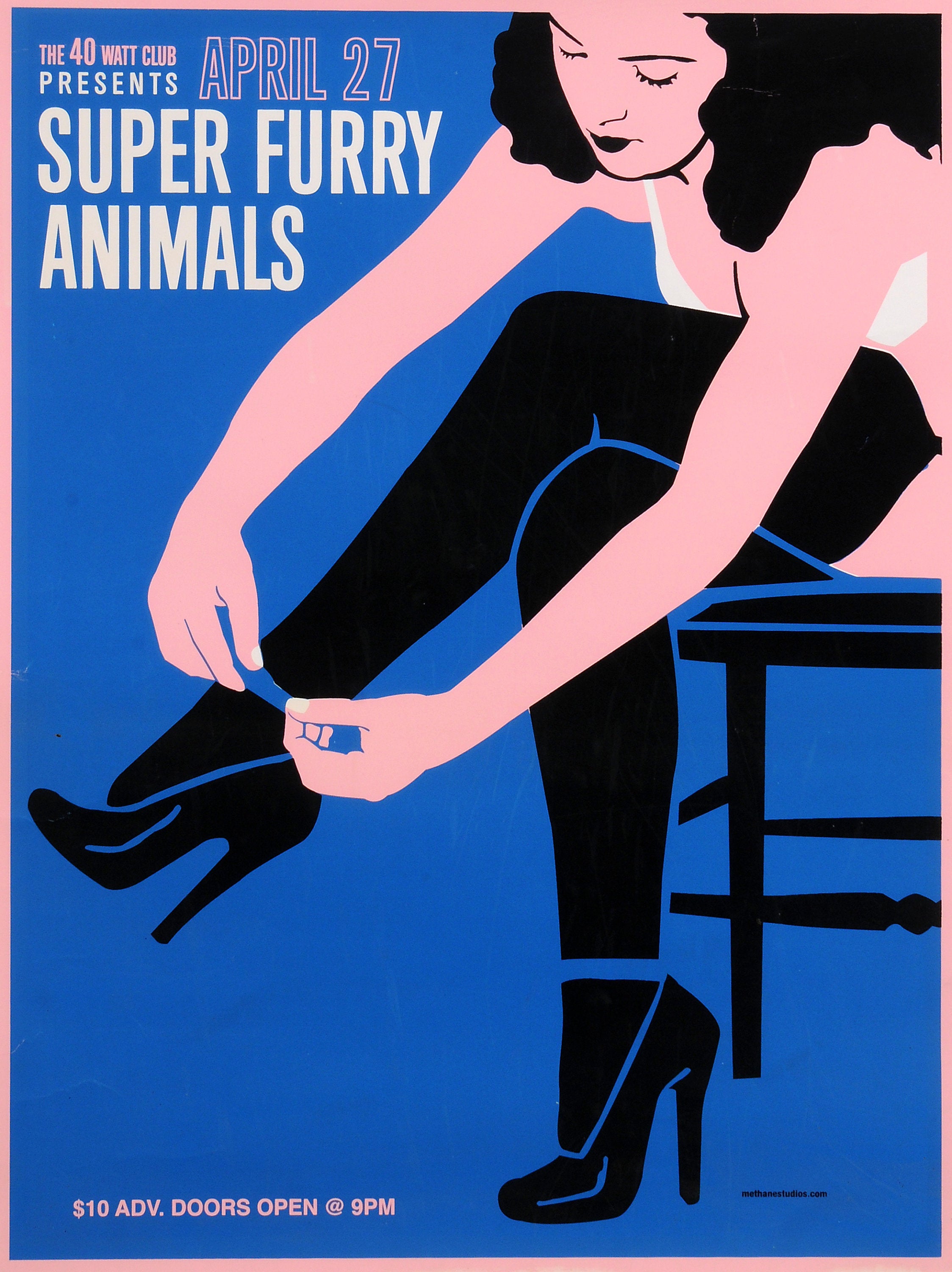 0794 Vintage Music Art Poster - Super Furry Animals