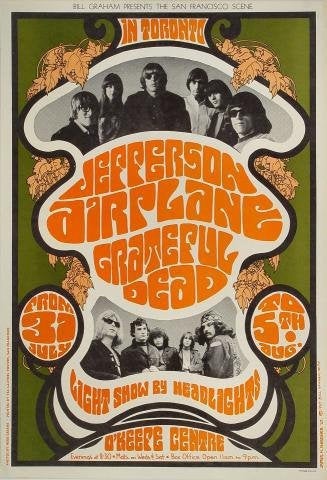 Vintage Music Art  -  Jefferson Airplane 0786