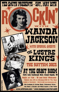Vintage Music Art  -  Wanda Jackson With Special Guests 0805