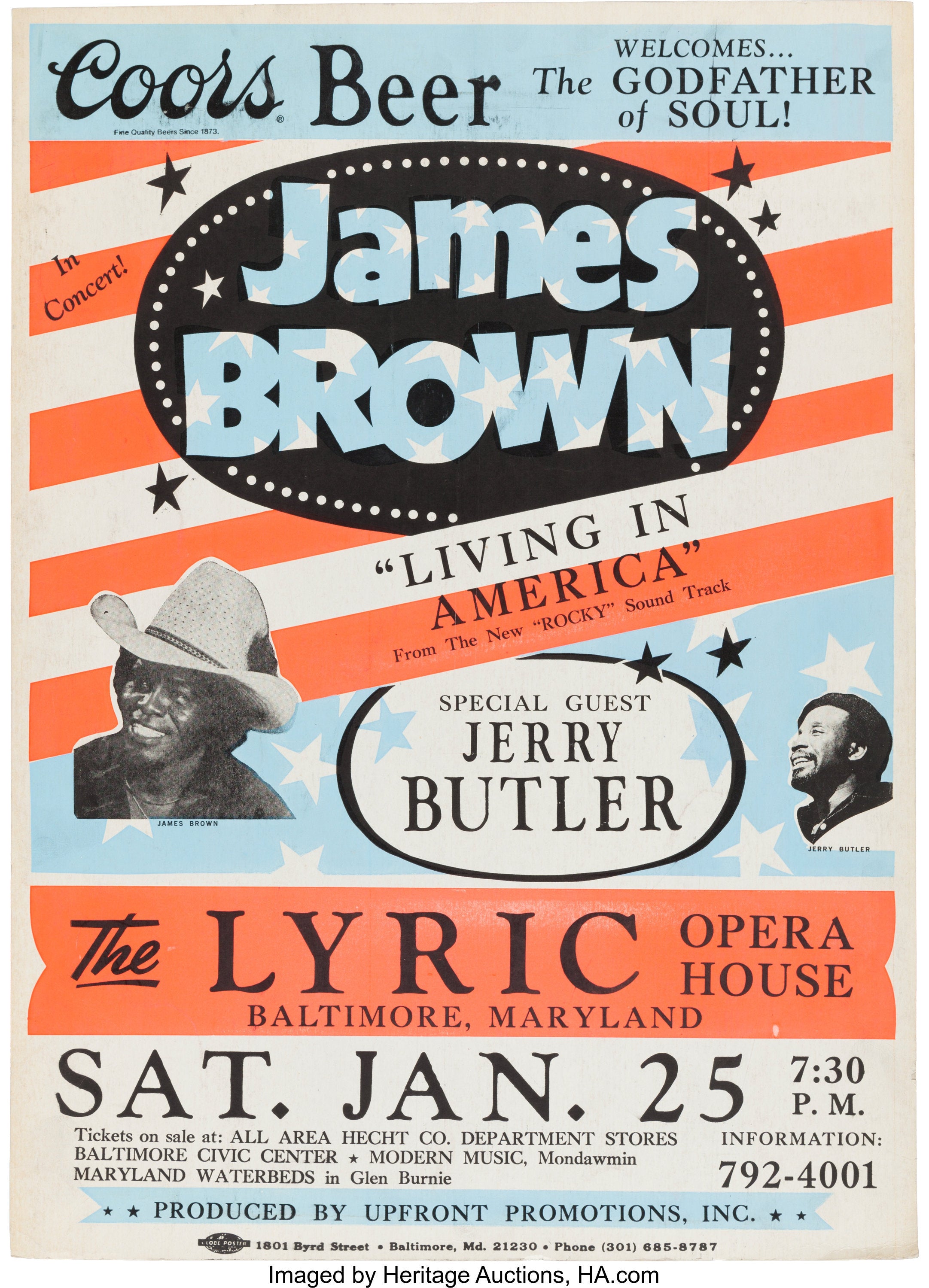 Vintage Music Art  -  James Brown Godfather Of Soul 0815