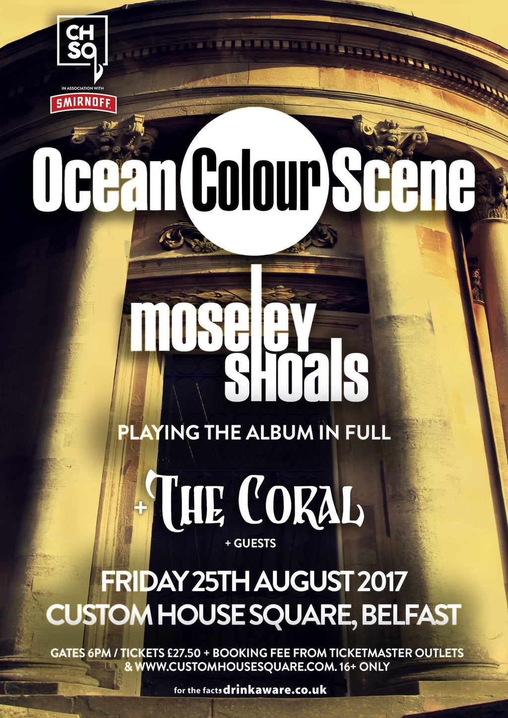 Vintage Music Art  -  Ocean Colour Scene + The Coral In Belfast 0842